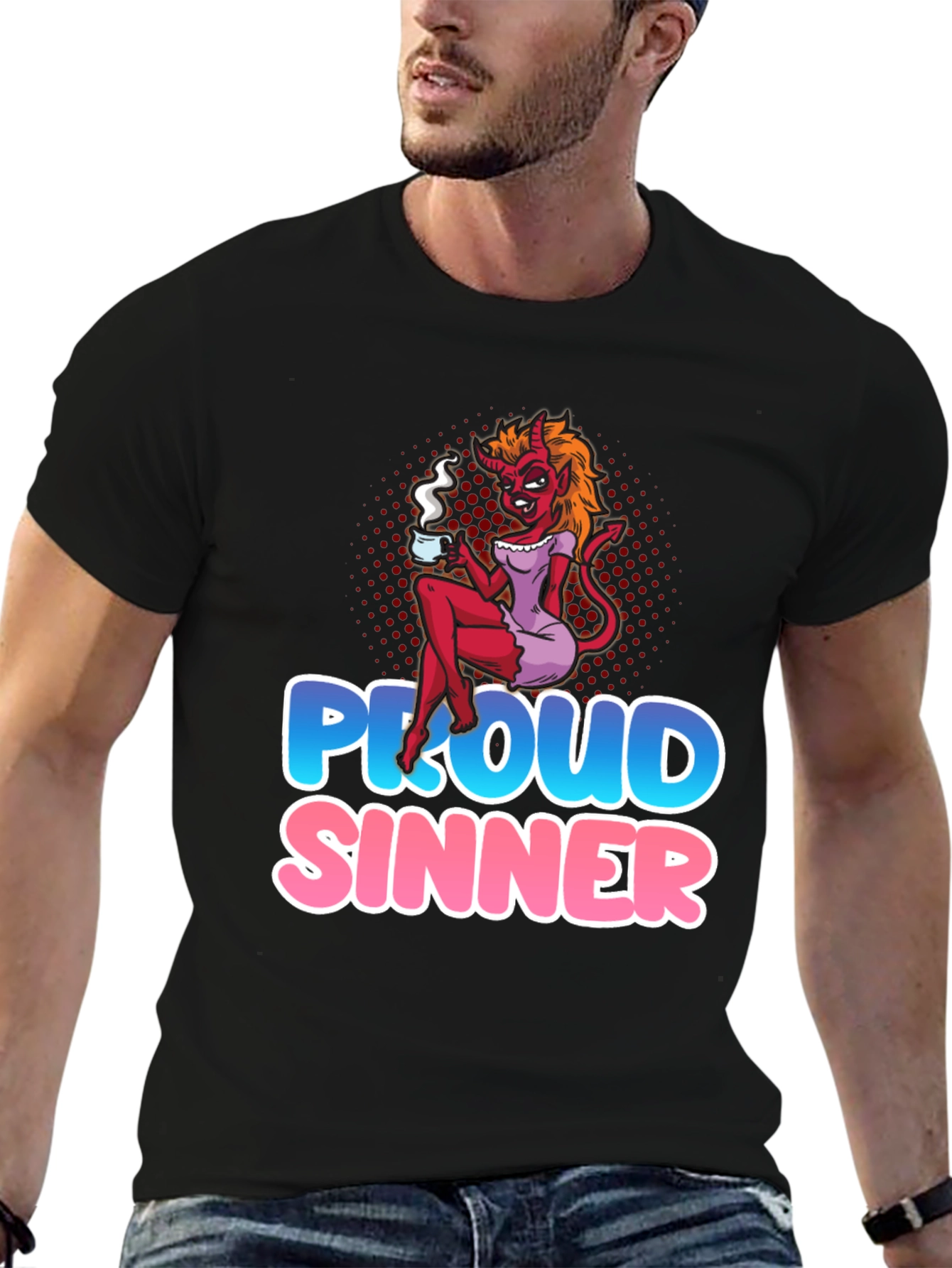 Proud Sinner Devil Woman T-Shirt