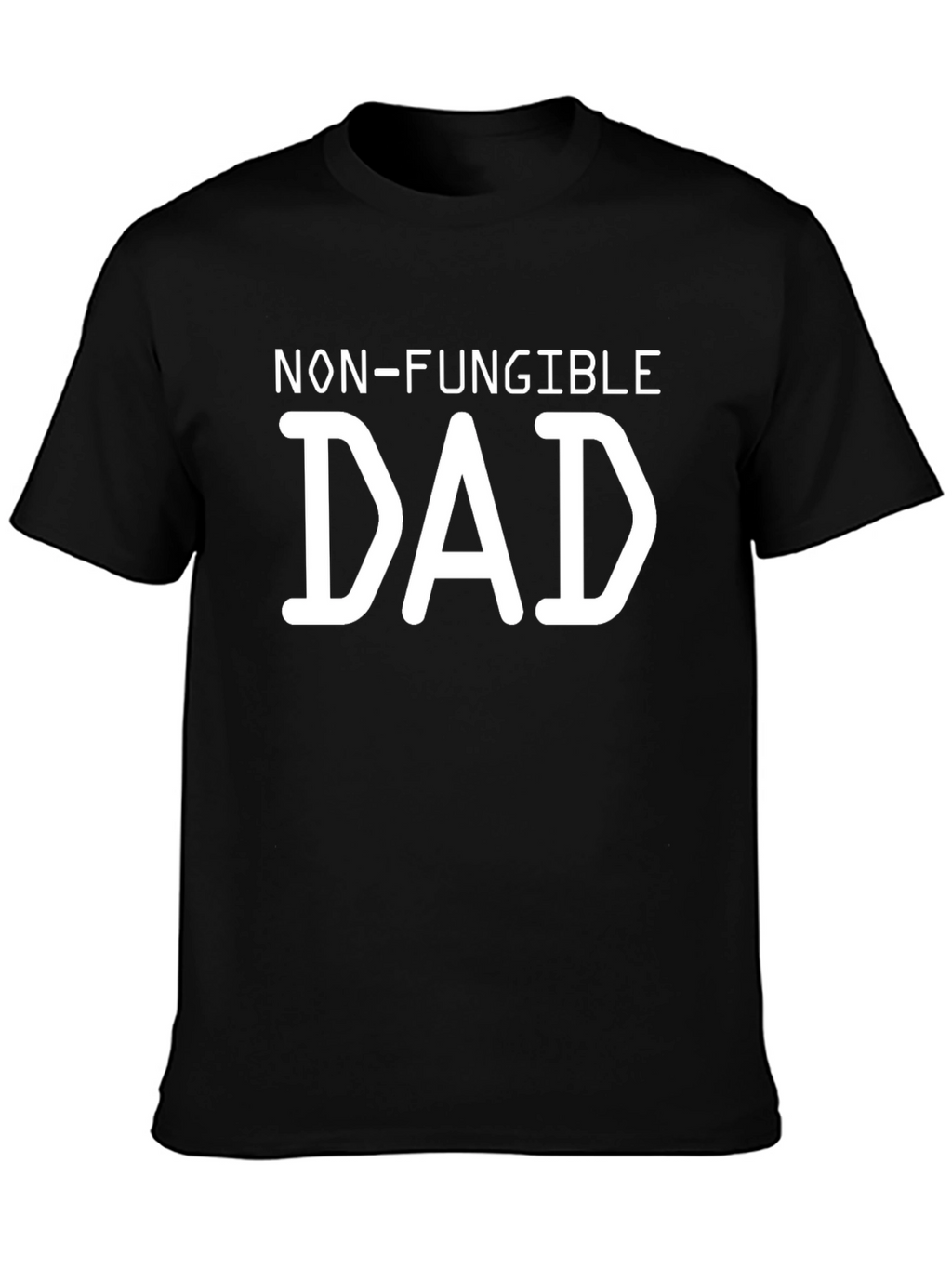Non-Fungible Dad Graphic T-Shirt - Black