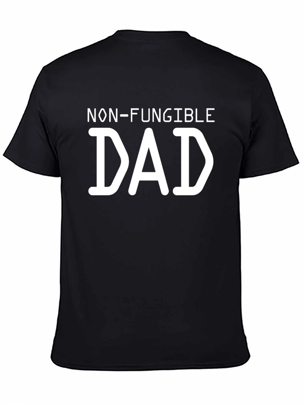 Non-Fungible Dad Graphic T-Shirt - Black