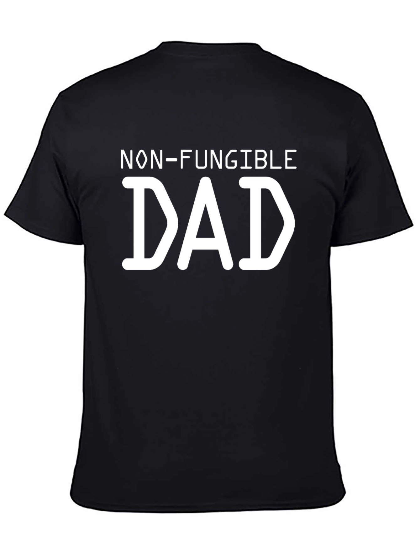 Non-Fungible Dad Graphic T-Shirt - Black