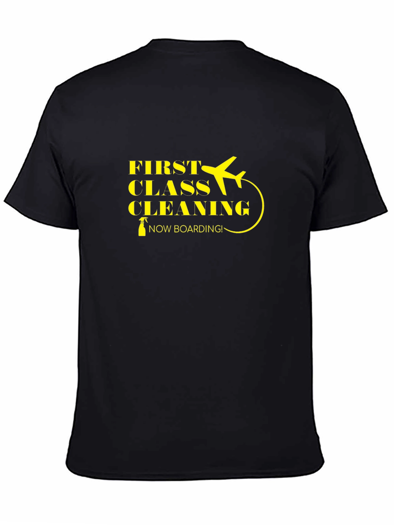 First Class Cleaning Crew T-Shirt - Now Boarding!