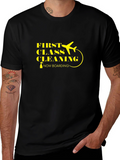 First Class Cleaning Crew T-Shirt - Now Boarding!