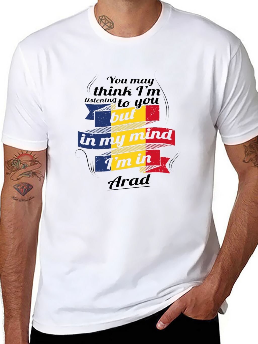 Arad Mind T-Shirt - Romanian Pride Tee