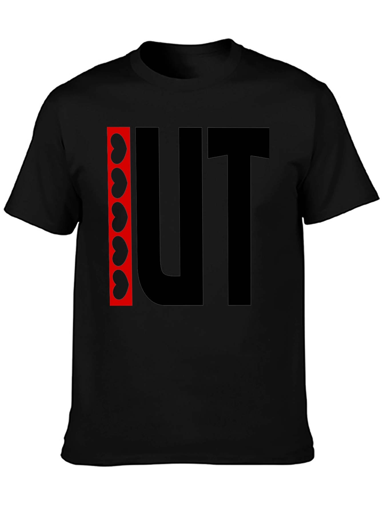 Kidney UT Funny Black T-Shirt