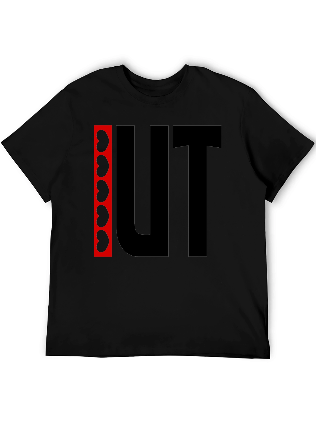 Kidney UT Funny Black T-Shirt