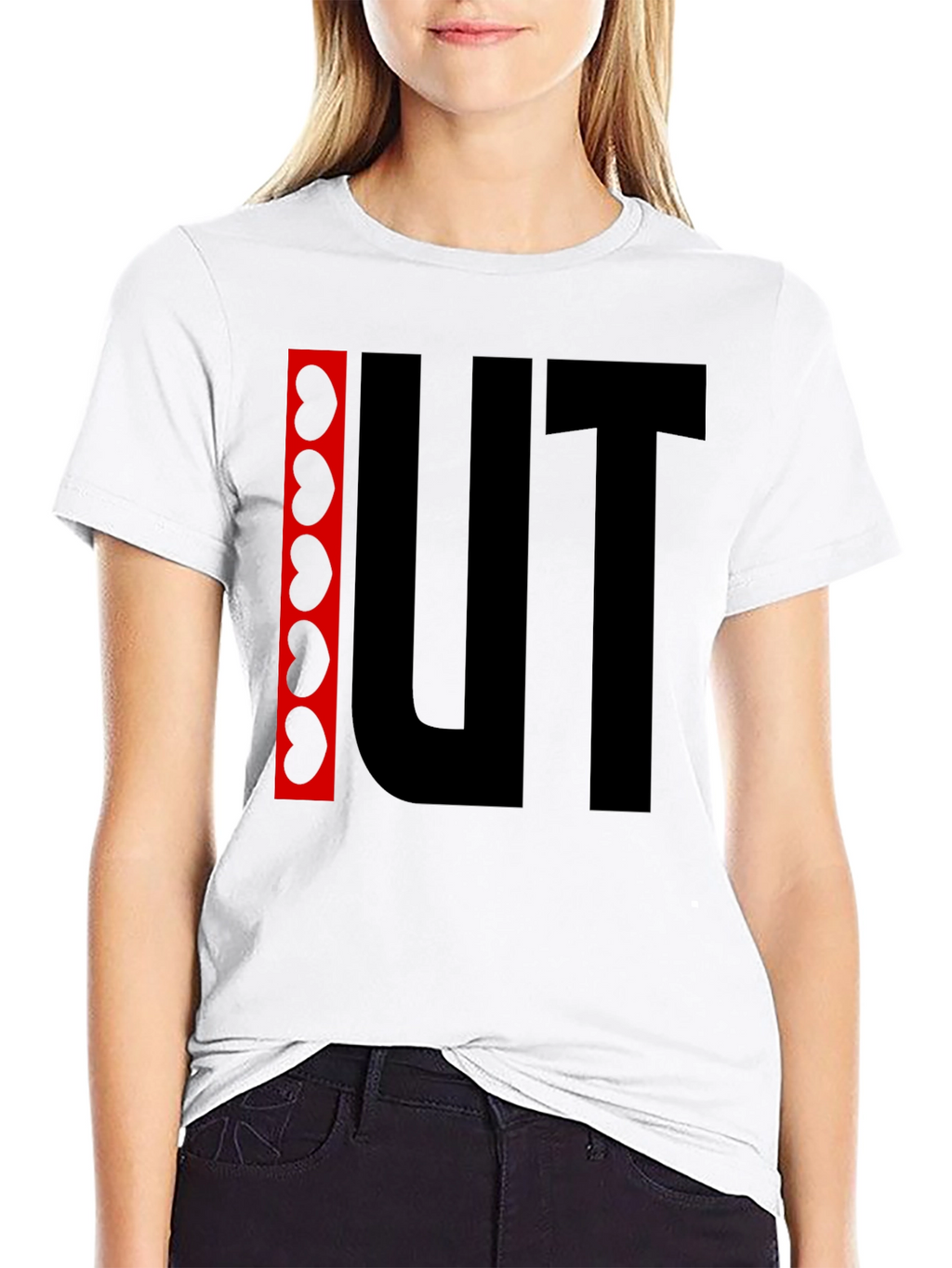 Kidney UT Funny Black T-Shirt