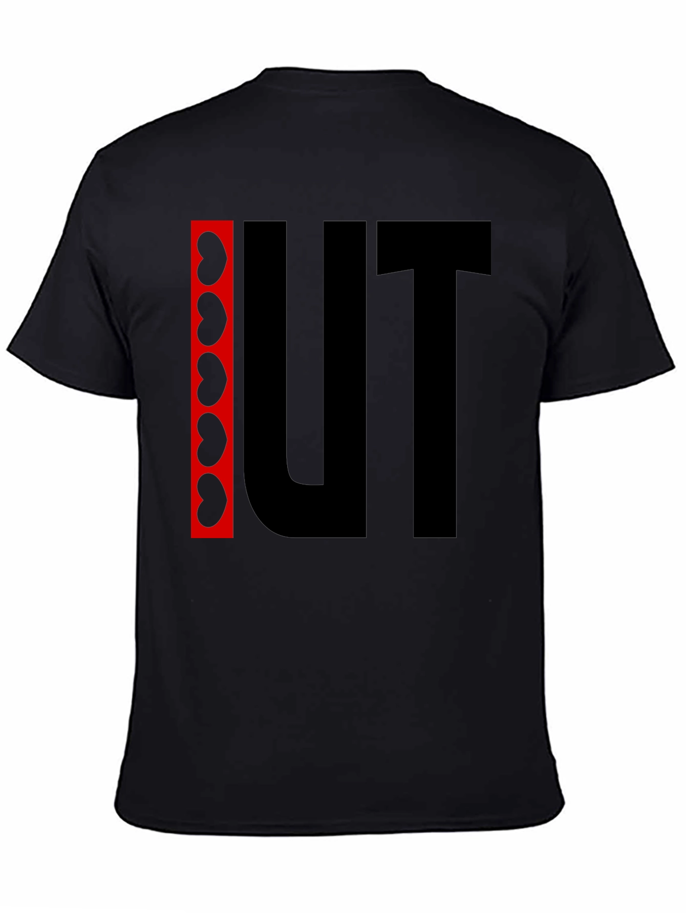 Kidney UT Funny Black T-Shirt
