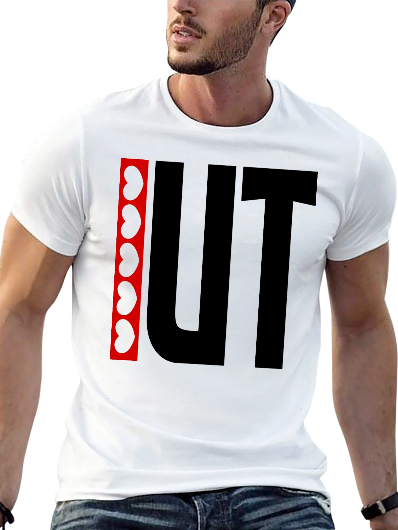 Kidney UT Funny Black T-Shirt