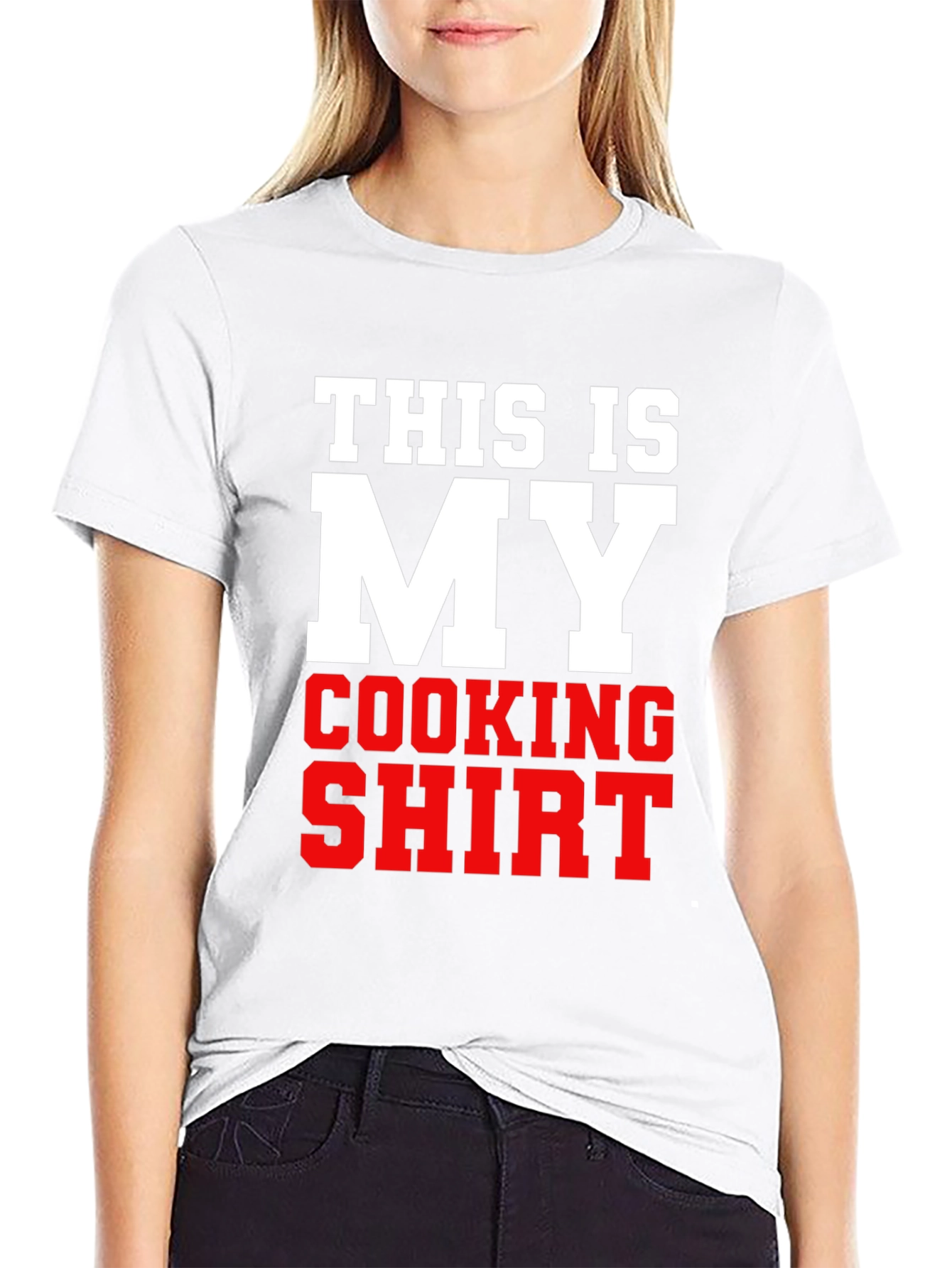 Funny Cooking Shirt - This Is My Cooking Shirt Tee