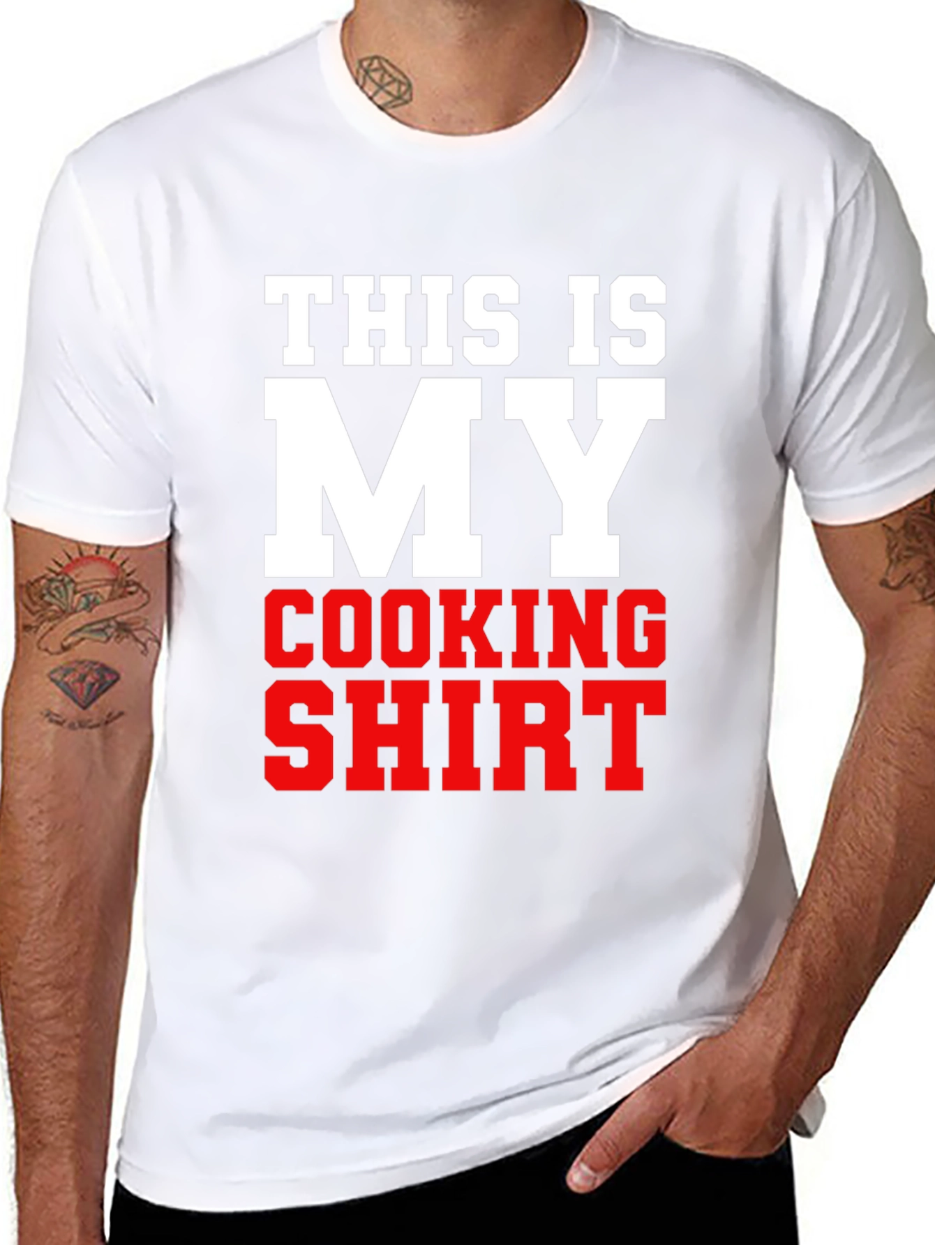 Funny Cooking Shirt - This Is My Cooking Shirt Tee