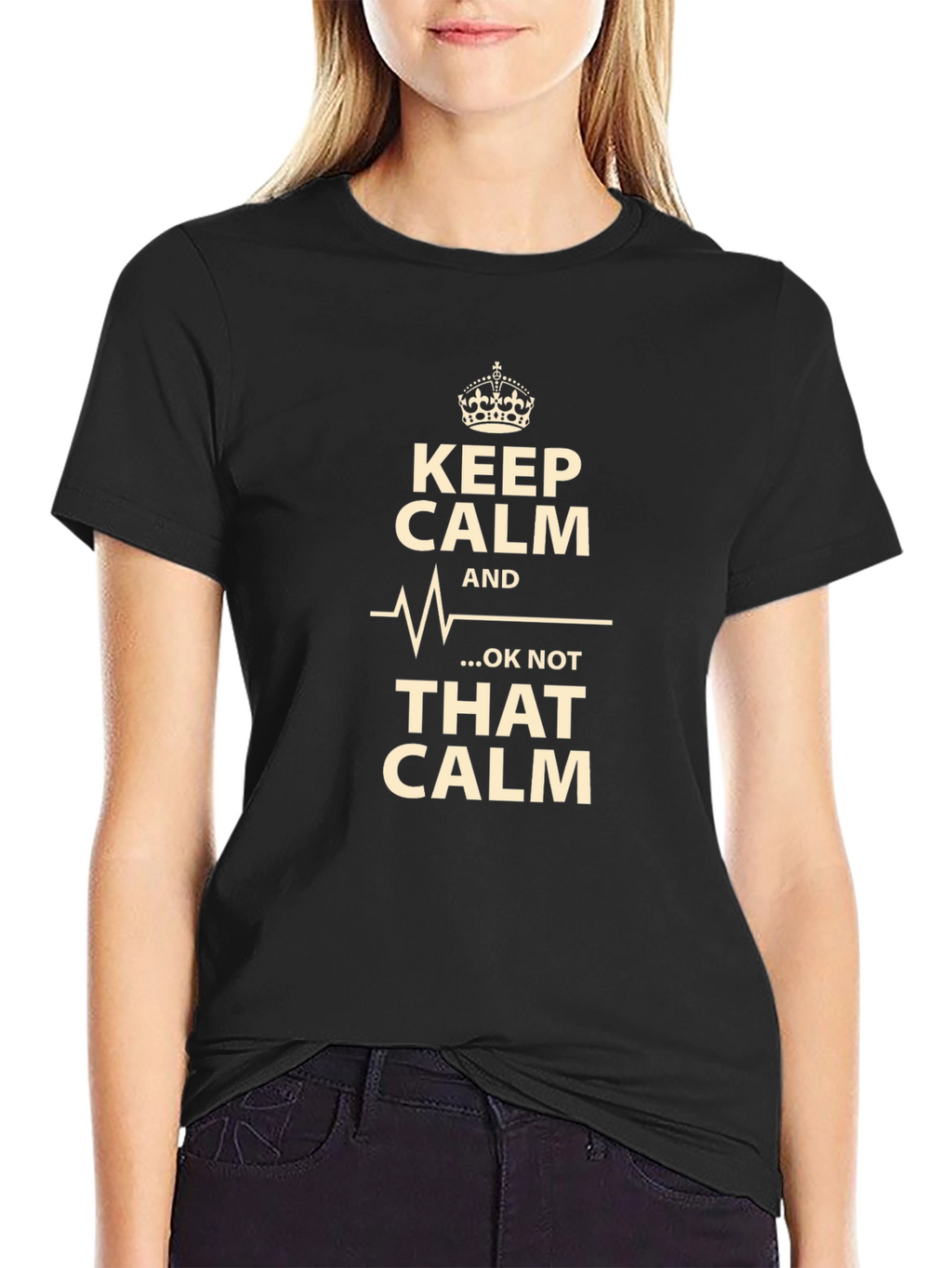 Keep Calm T-Shirt - Humorous Graphic Tee