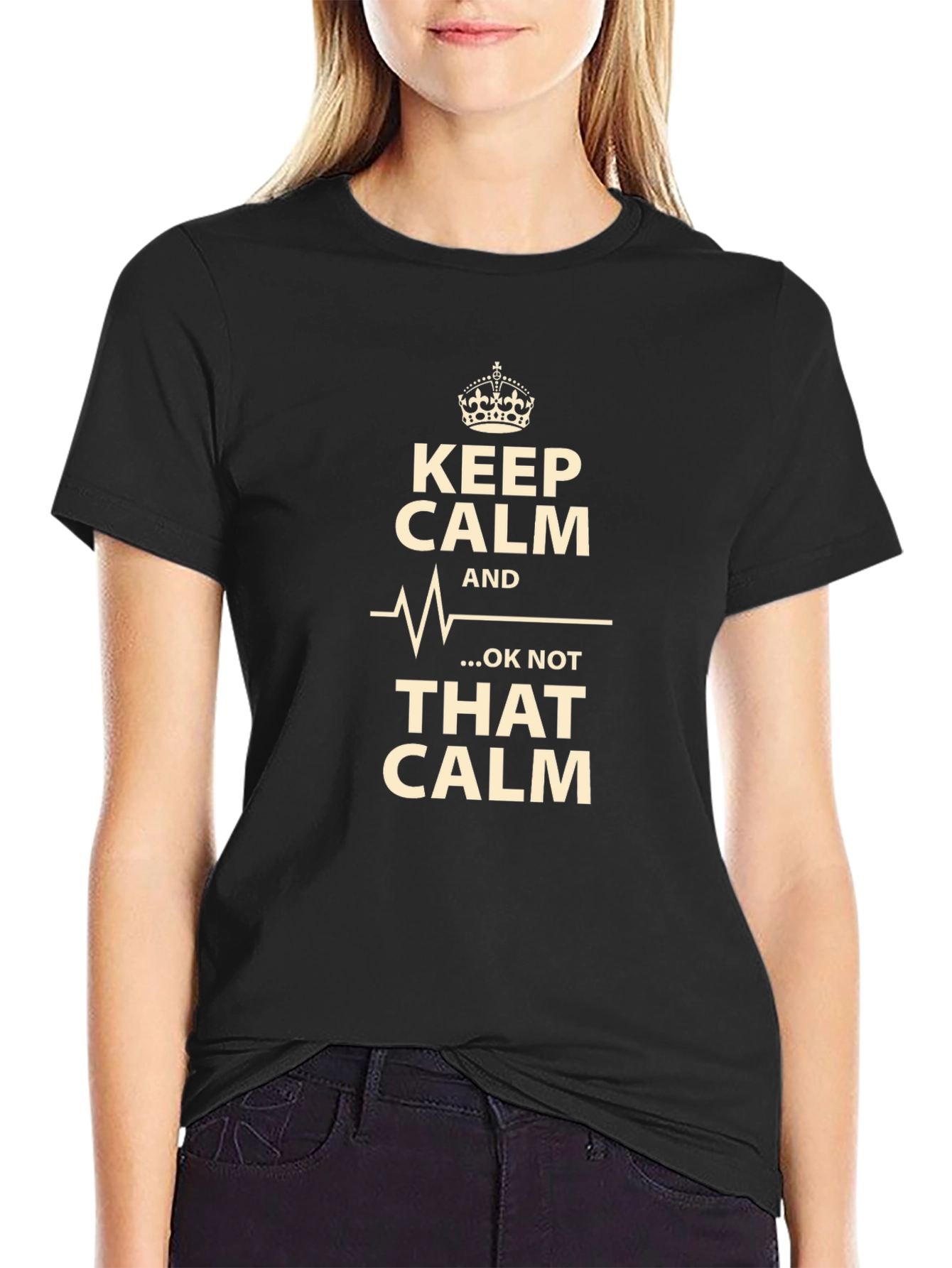 Keep Calm T-Shirt - Humorous Graphic Tee