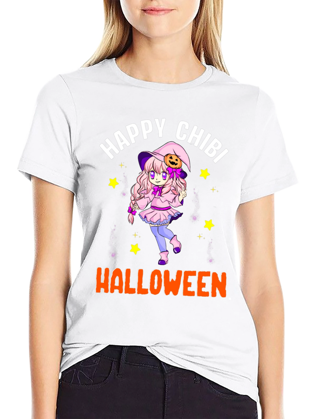 Happy Chibi Halloween T-Shirt