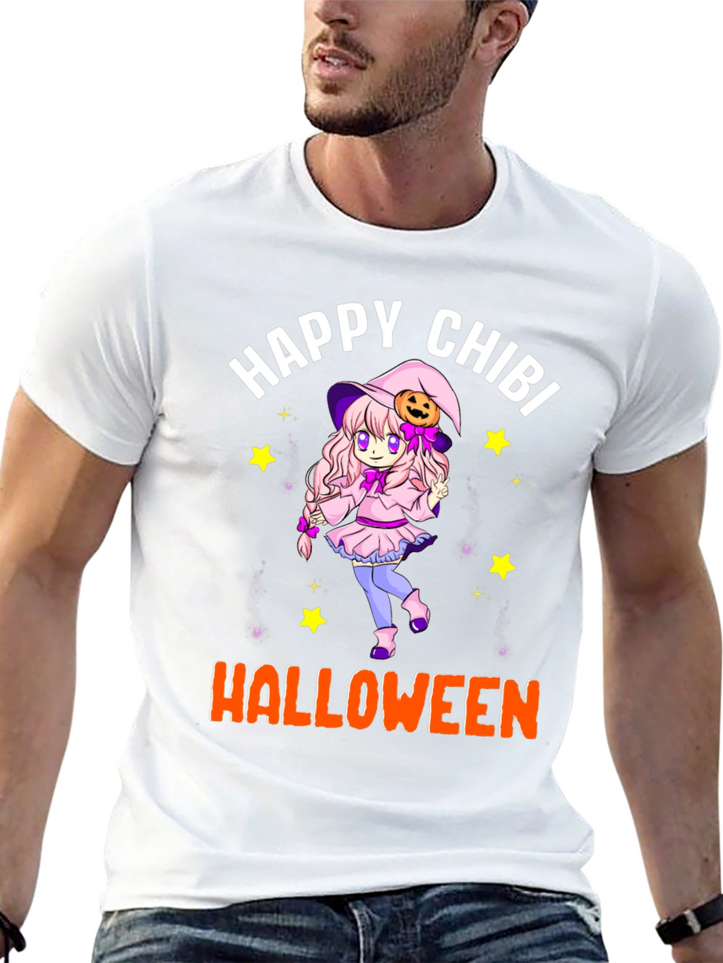 Happy Chibi Halloween T-Shirt