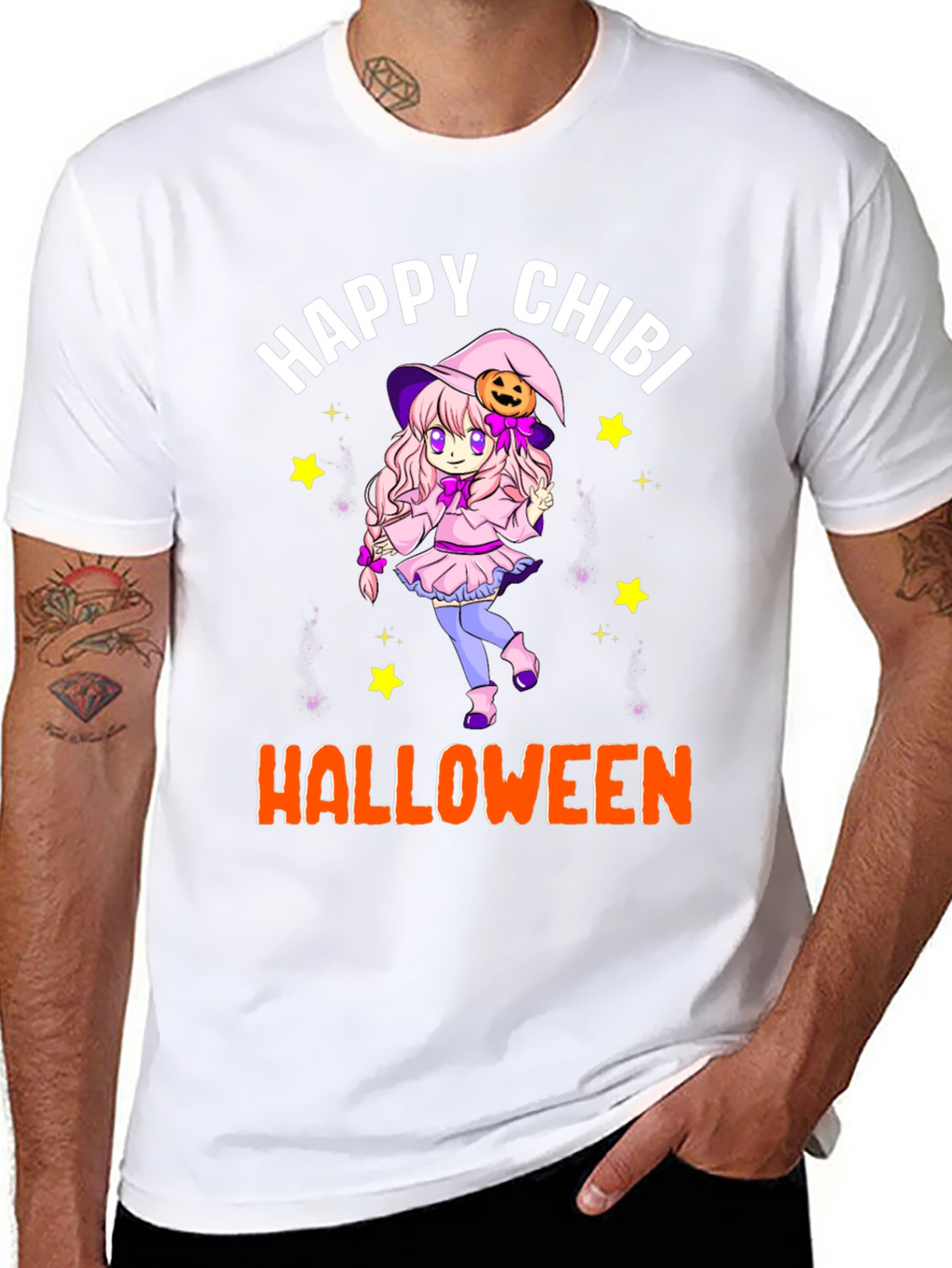 Happy Chibi Halloween T-Shirt