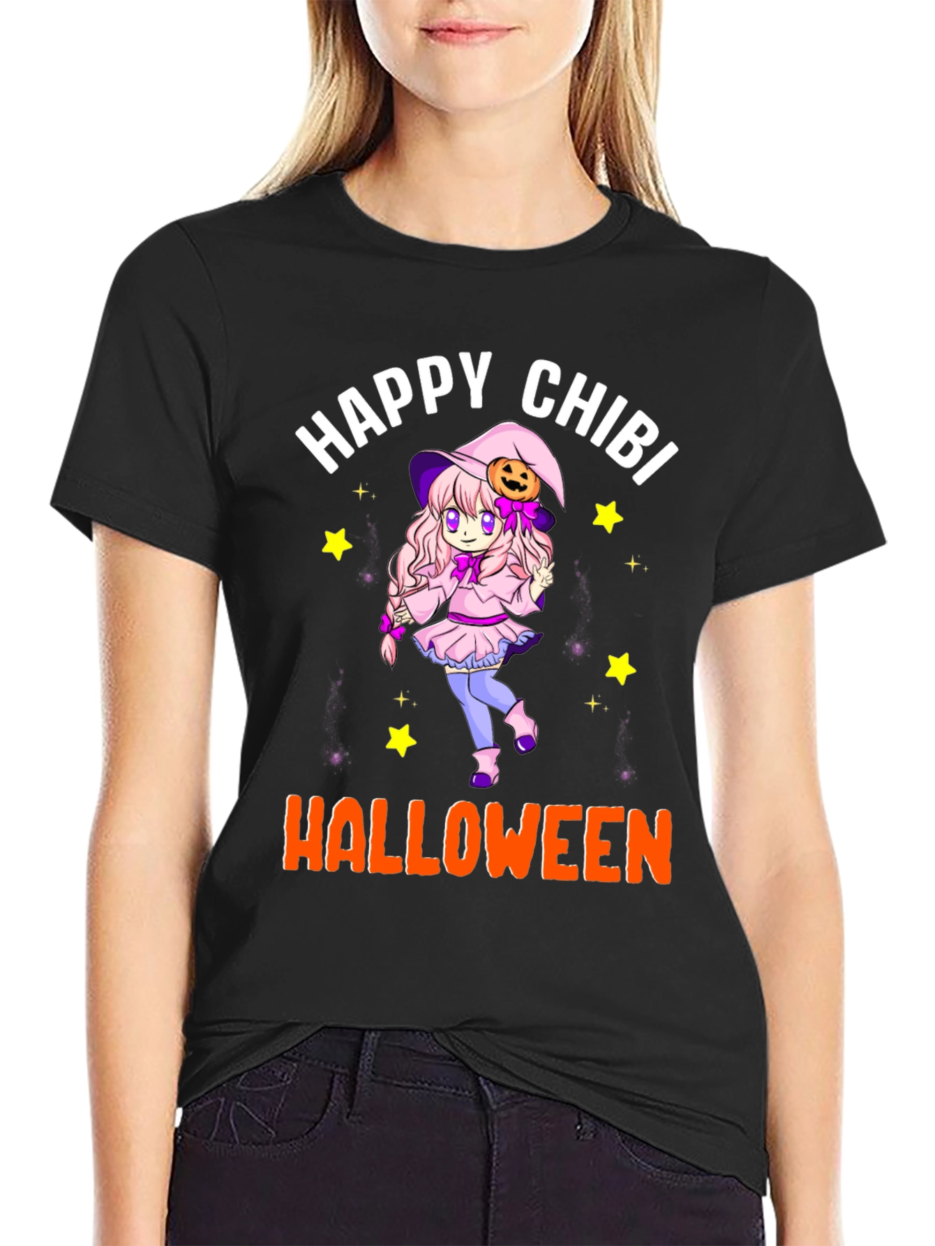 Happy Chibi Halloween T-Shirt
