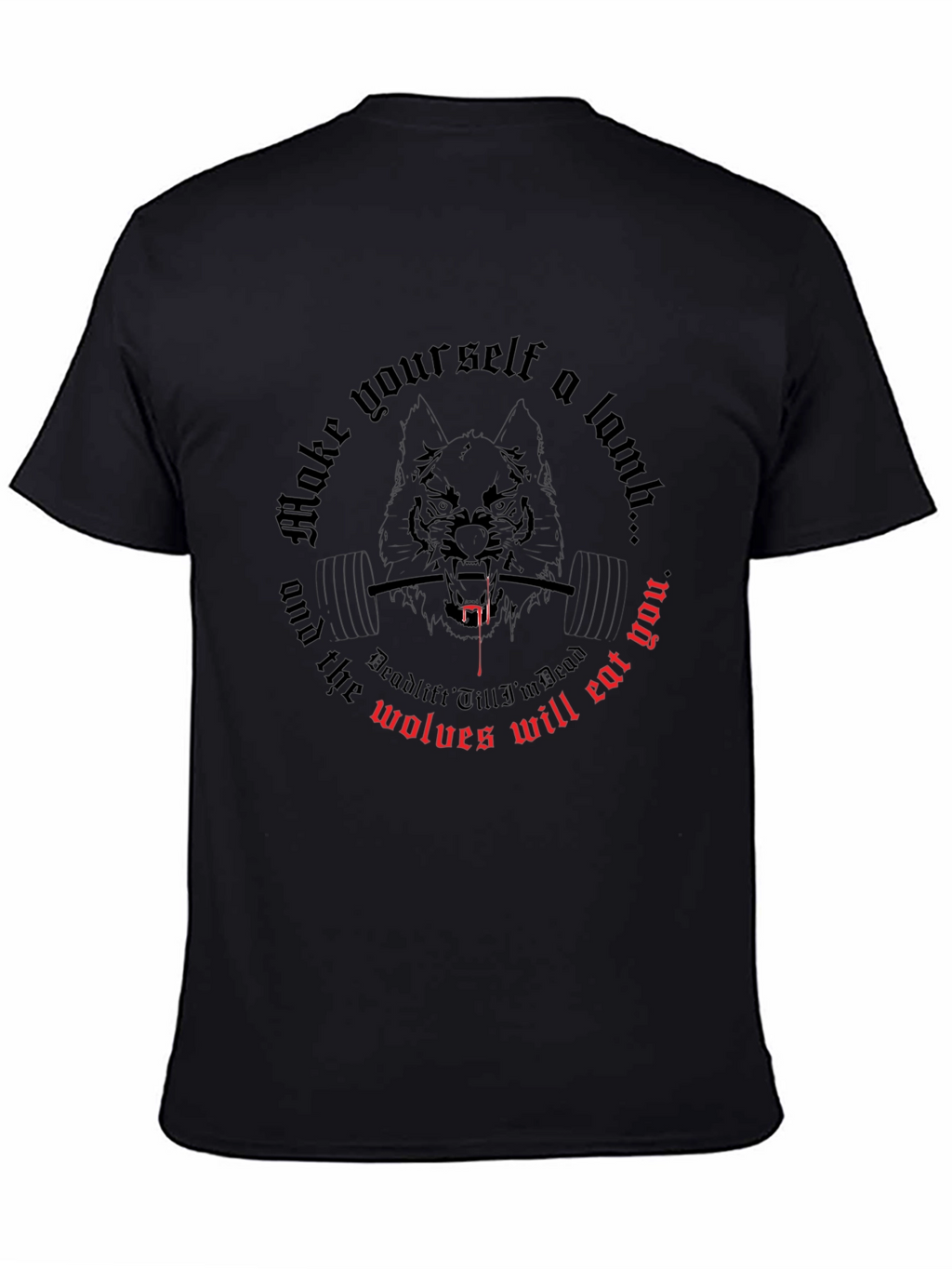 Make Yourself a Lamb Wolf T-Shirt