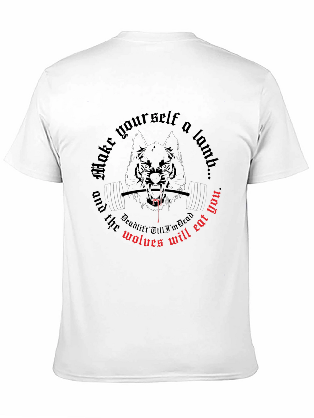 Make Yourself a Lamb Wolf T-Shirt
