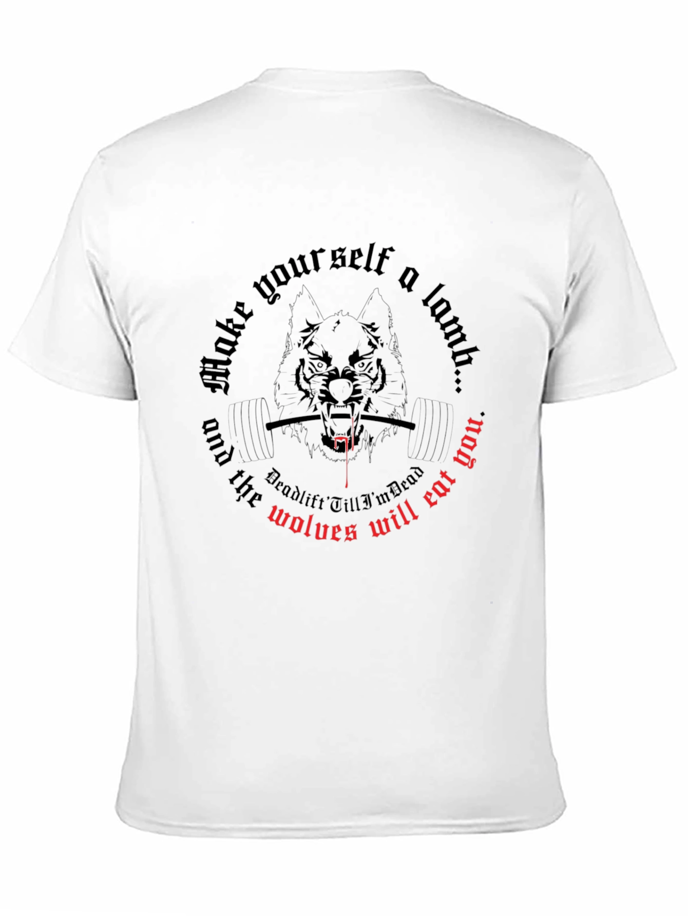 Make Yourself a Lamb Wolf T-Shirt