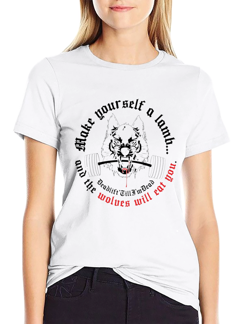 Make Yourself a Lamb Wolf T-Shirt