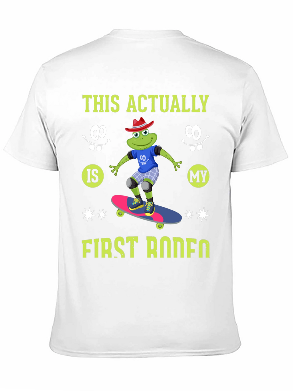Frog Skateboarder T-Shirt - First Rodeo