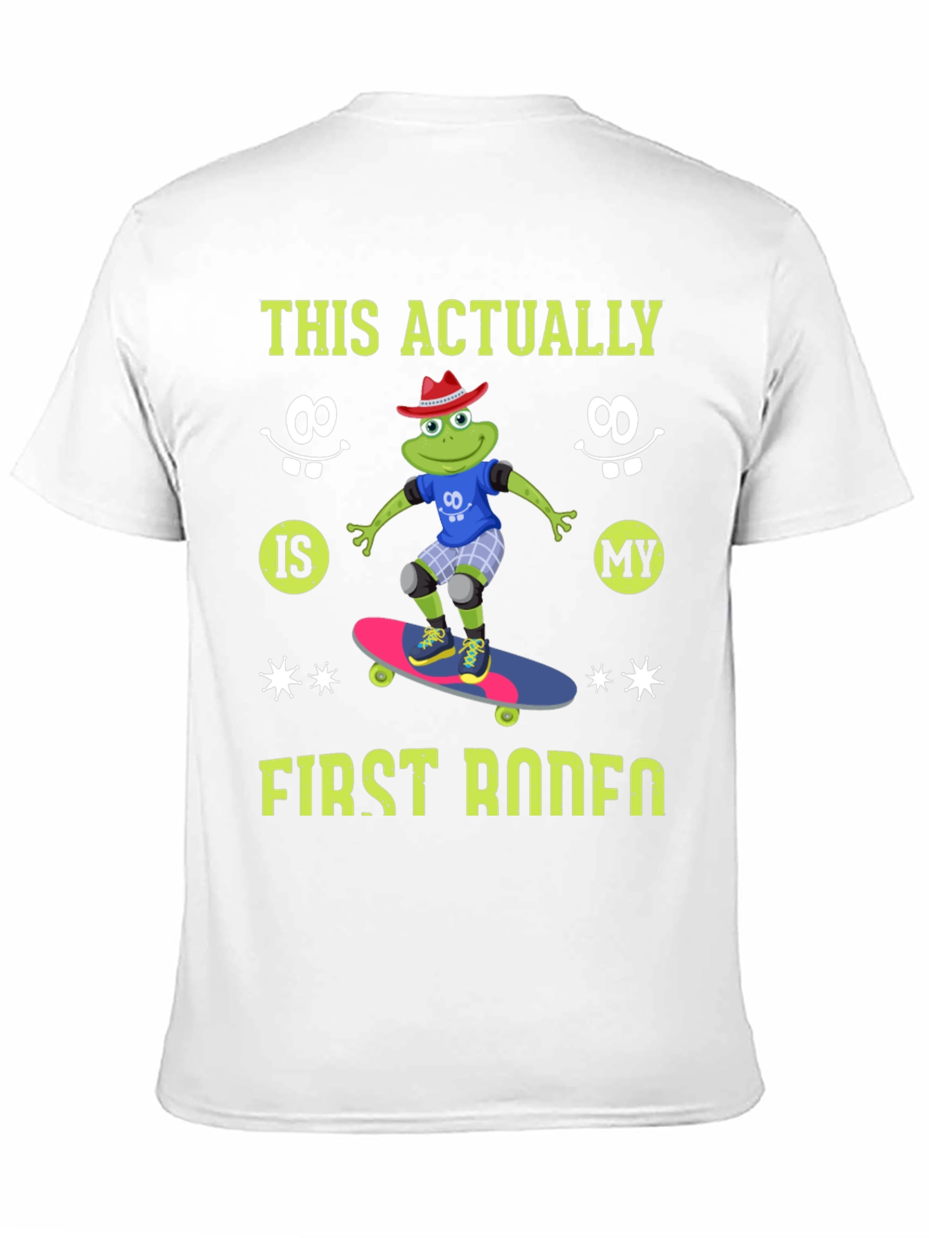 Frog Skateboarder T-Shirt - First Rodeo
