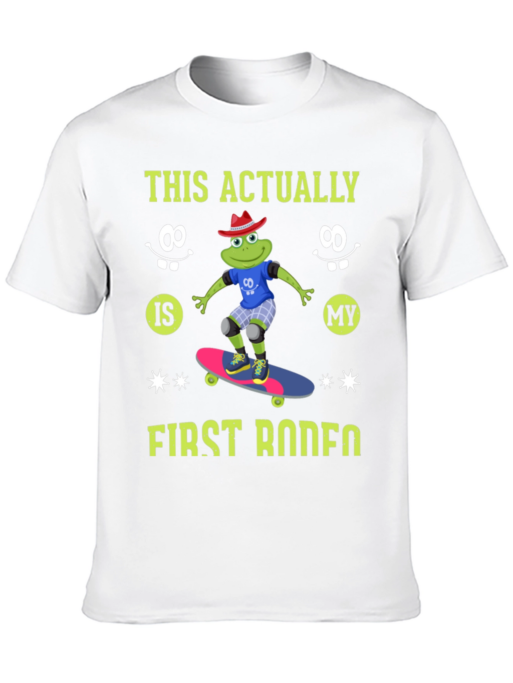 Frog Skateboarder T-Shirt - First Rodeo