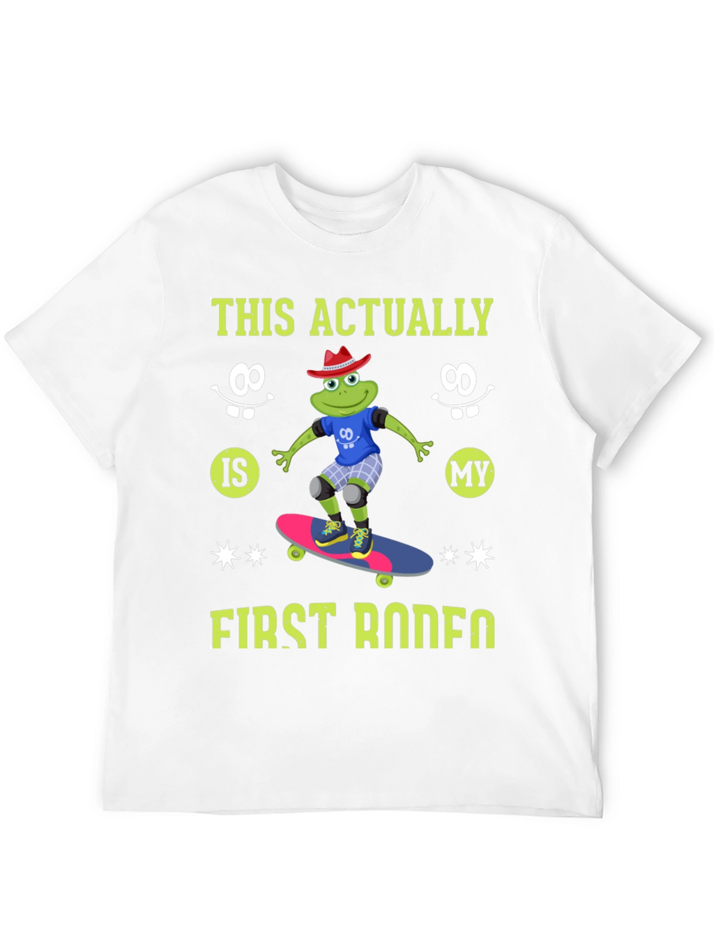 Frog Skateboarder T-Shirt - First Rodeo