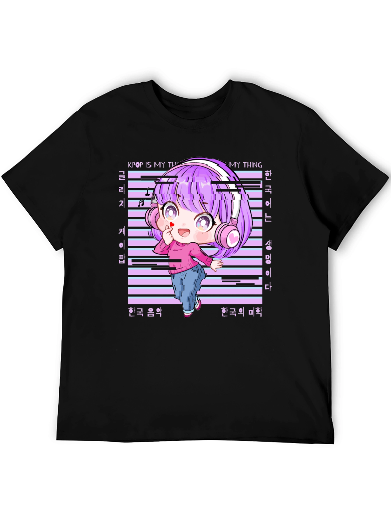 Kpop Anime Graphic T-Shirt