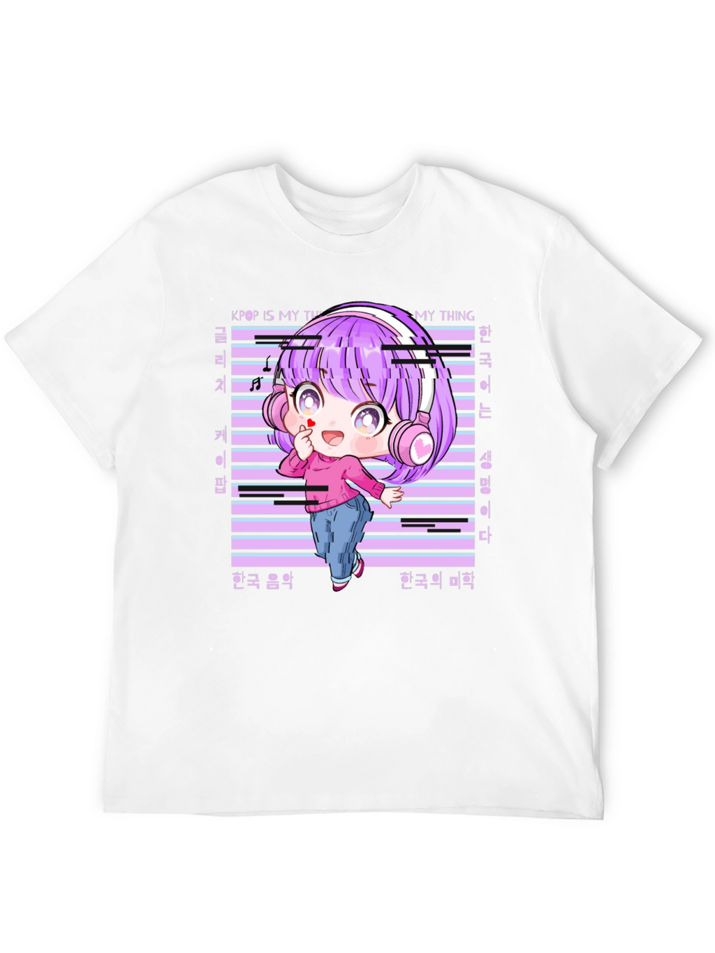 Kpop Anime Graphic T-Shirt