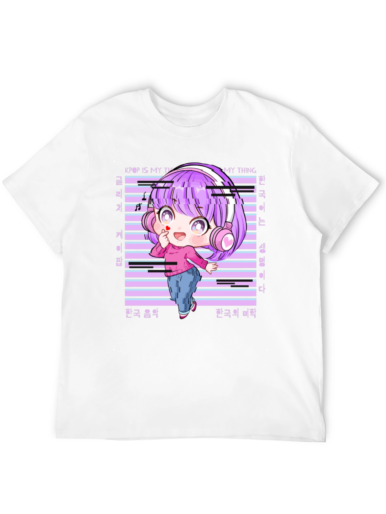 Kpop Anime Graphic T-Shirt