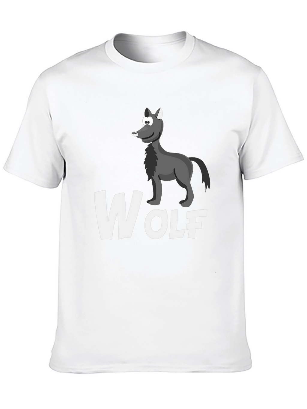 Wolf Graphic T-Shirt - Mens Black Tee