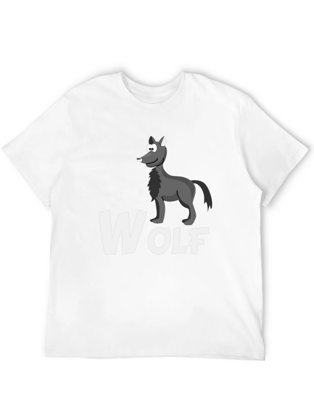 Wolf Graphic T-Shirt - Mens Black Tee