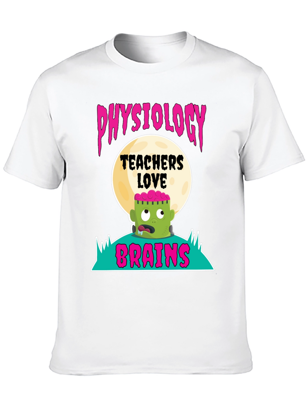 Physiology Teachers Love Brains T-Shirt - Halloween Tee
