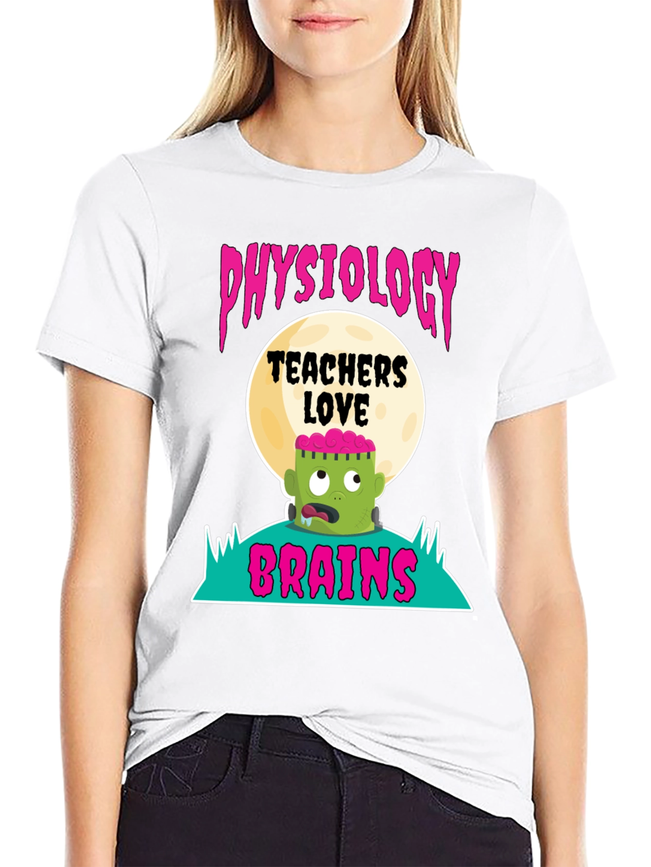 Physiology Teachers Love Brains T-Shirt - Halloween Tee