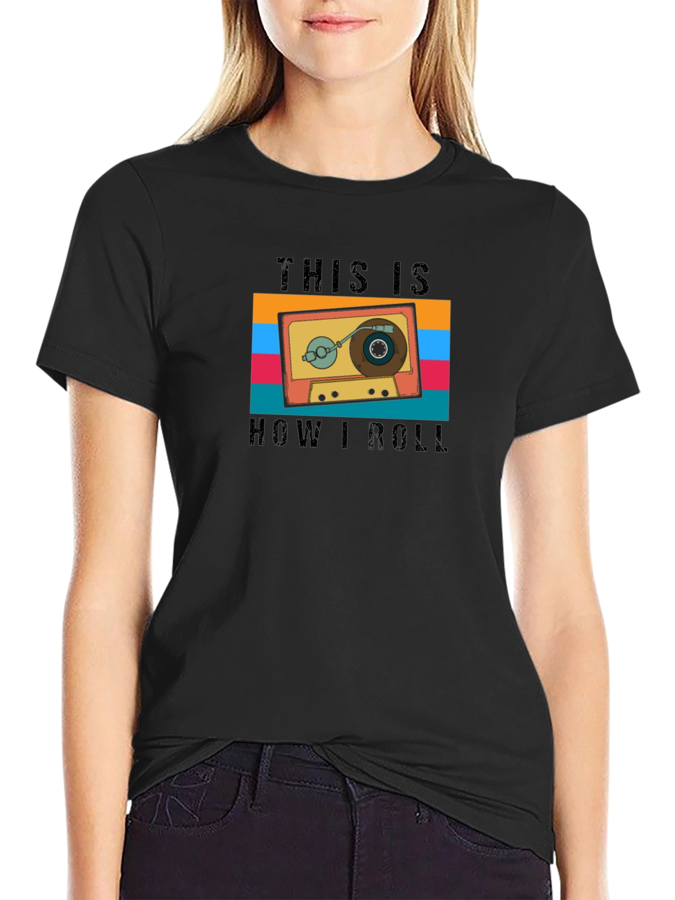 Retro Cassette Tape T-Shirt - How I Roll