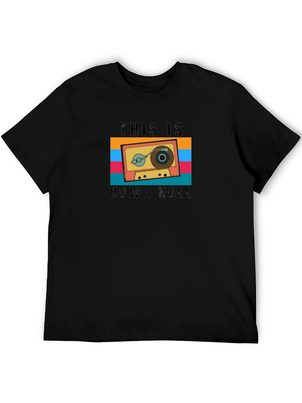 Retro Cassette Tape T-Shirt - How I Roll