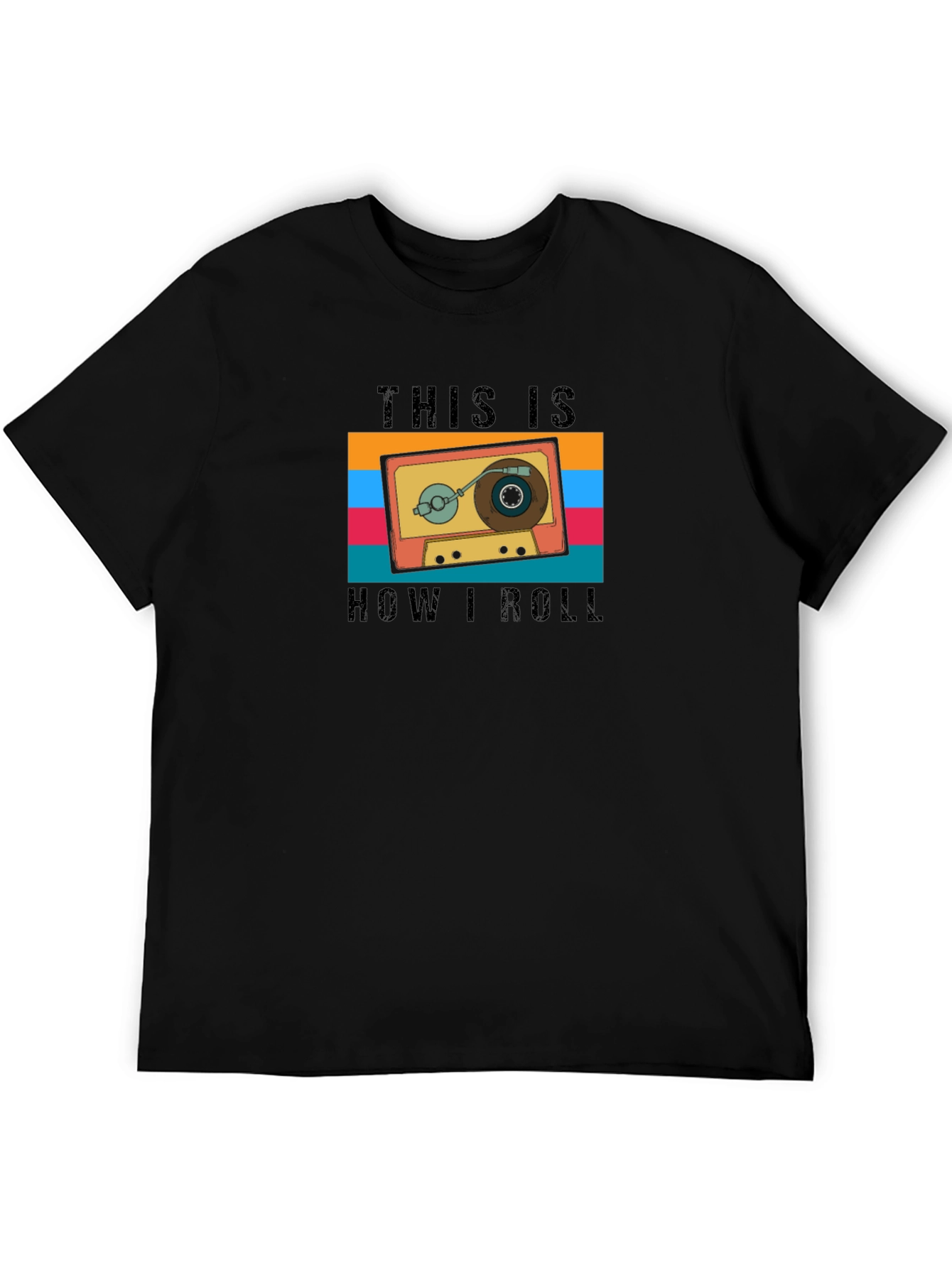 Retro Cassette Tape T-Shirt - How I Roll