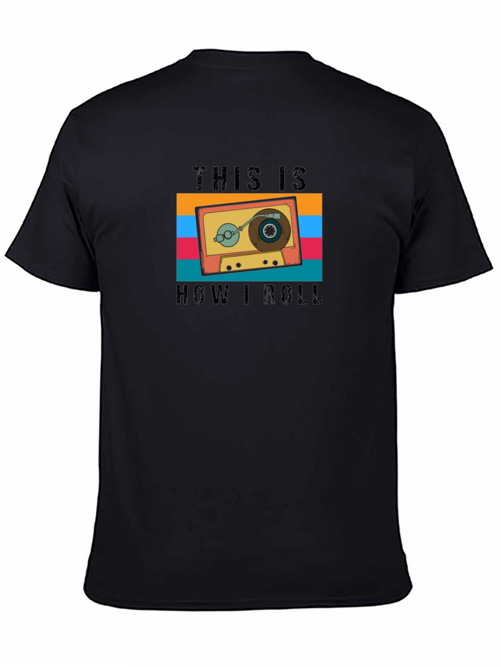 Retro Cassette Tape T-Shirt - How I Roll