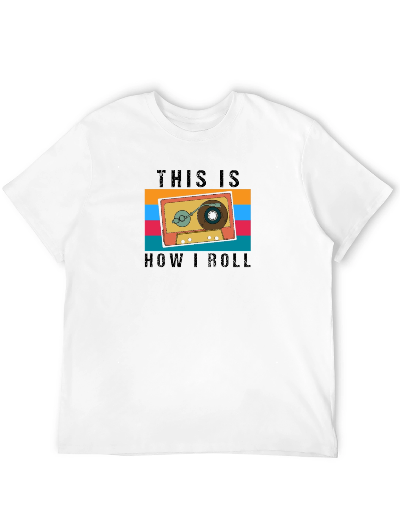 Retro Cassette Tape T-Shirt - How I Roll