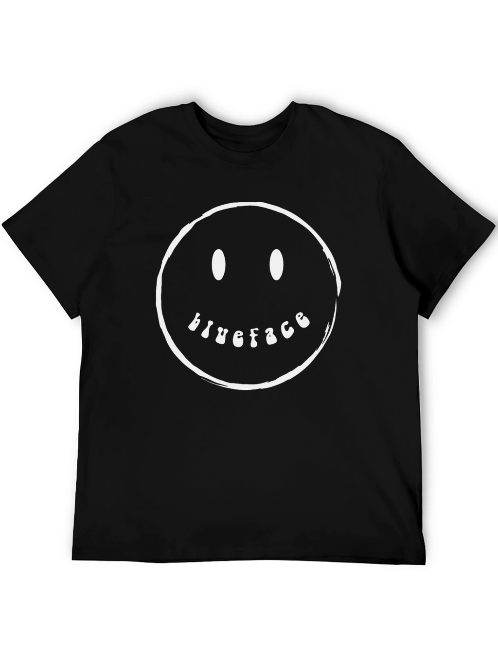 Blueface Smiley Face Black T-Shirt