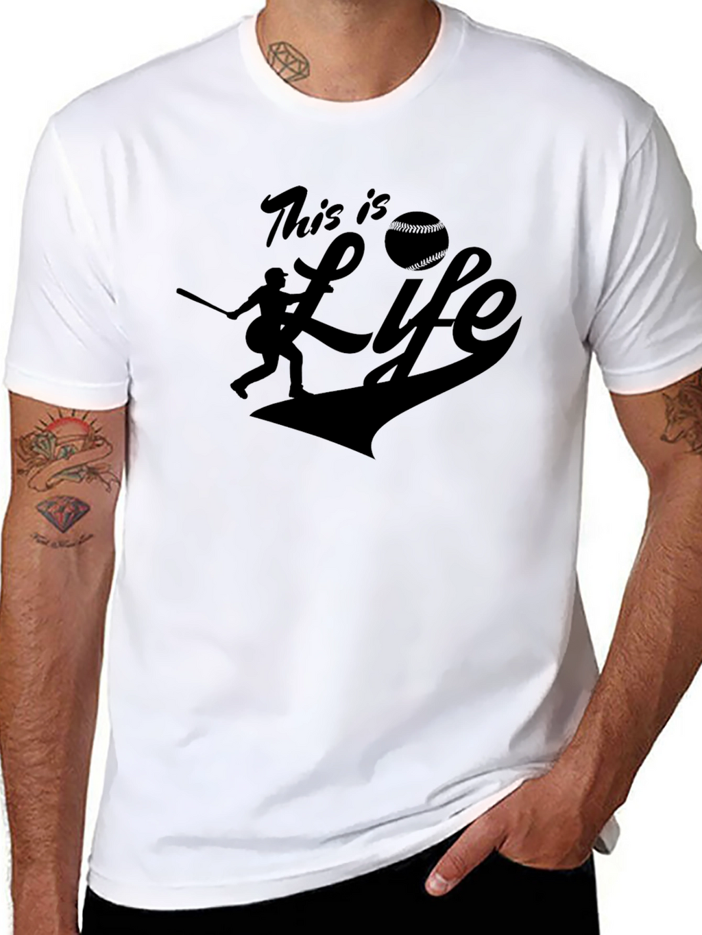 Baseball This is Life T-Shirt