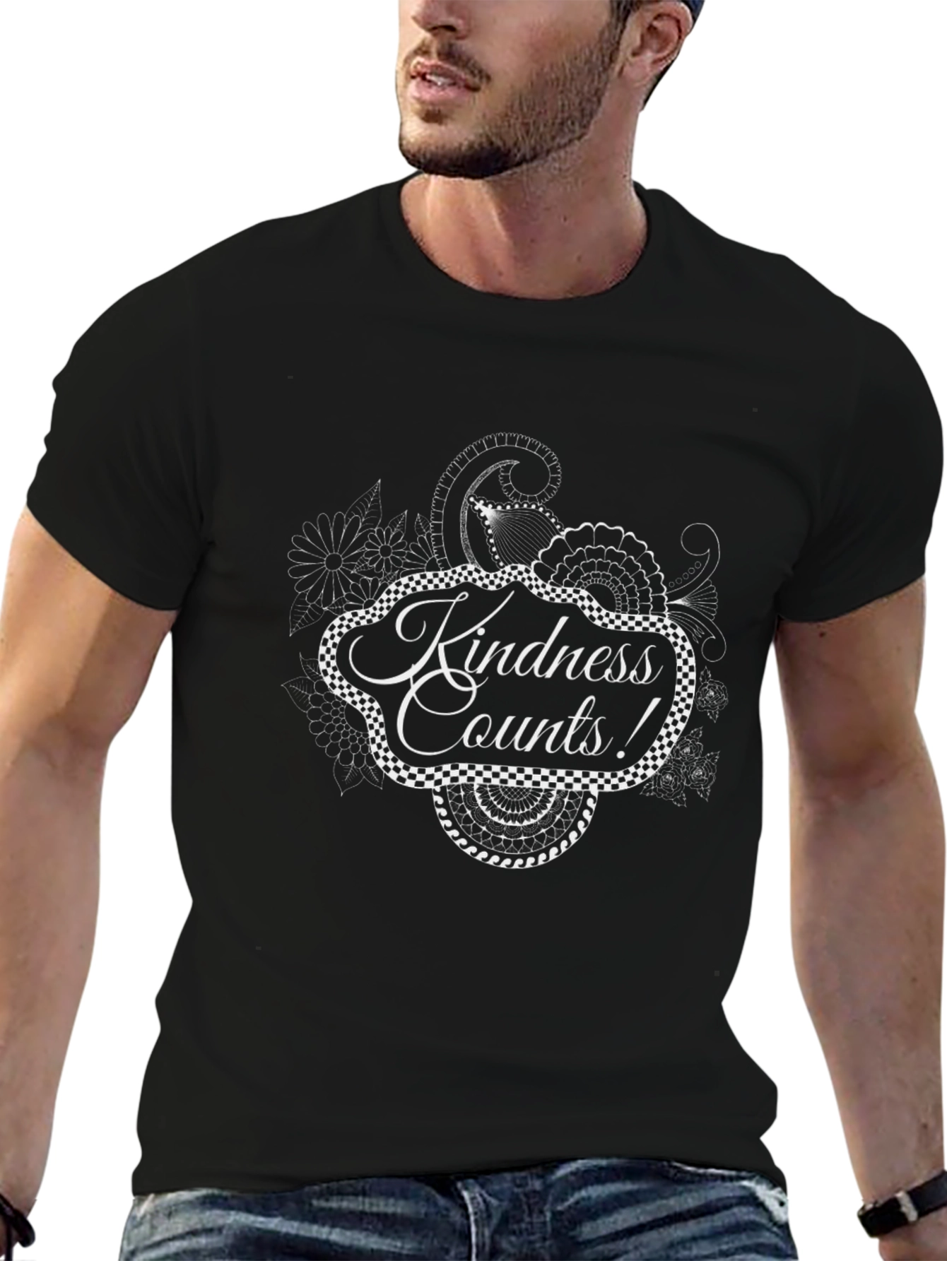 Kindness Counts T-Shirt - Stylish Graphic Tee