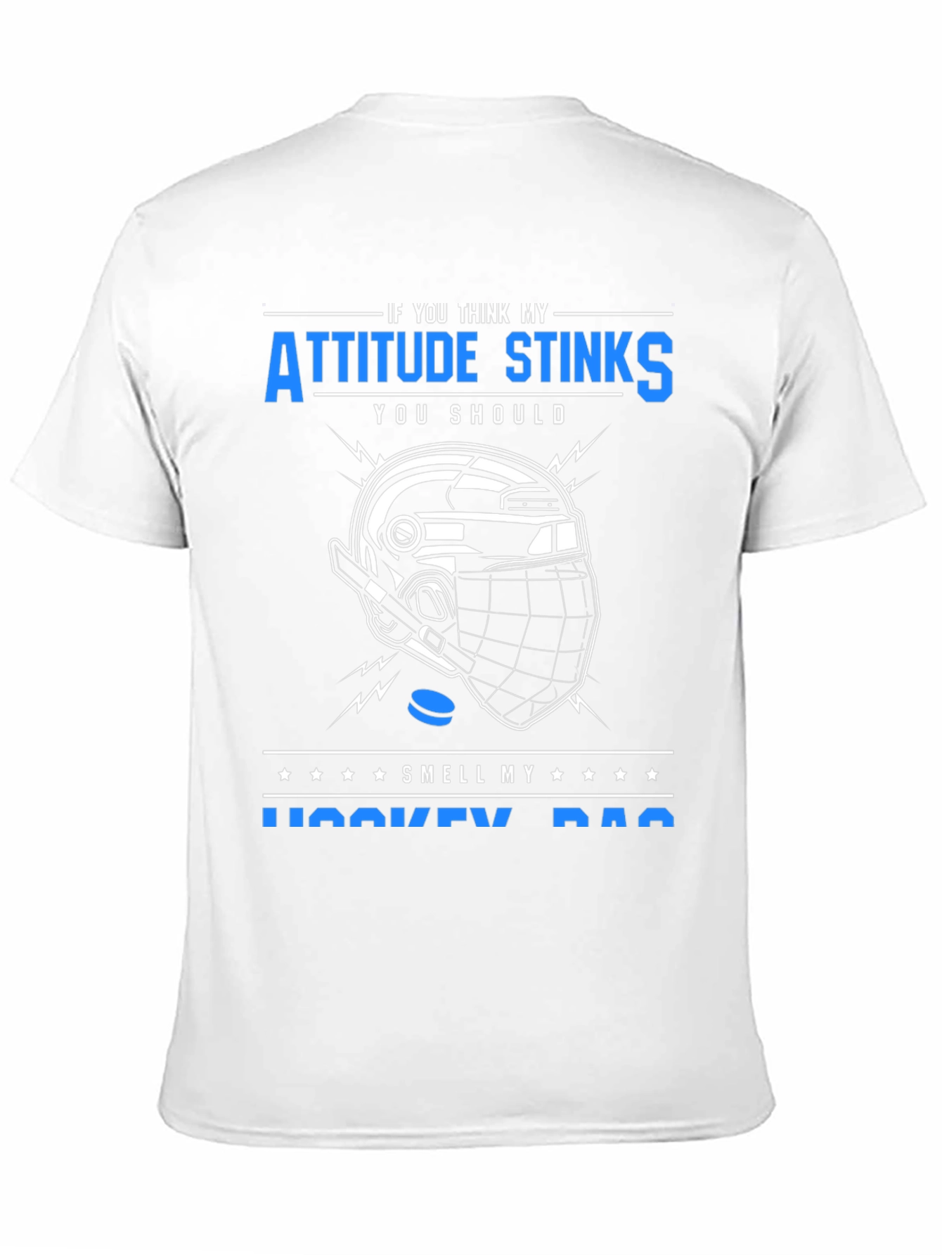 Attitude Stinks Hockey T-Shirt