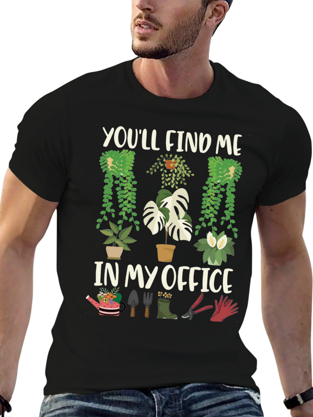 Gardeners Office T-Shirt - Plant Lover Tee