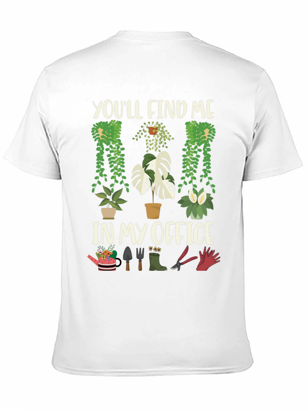Gardeners Office T-Shirt - Plant Lover Tee
