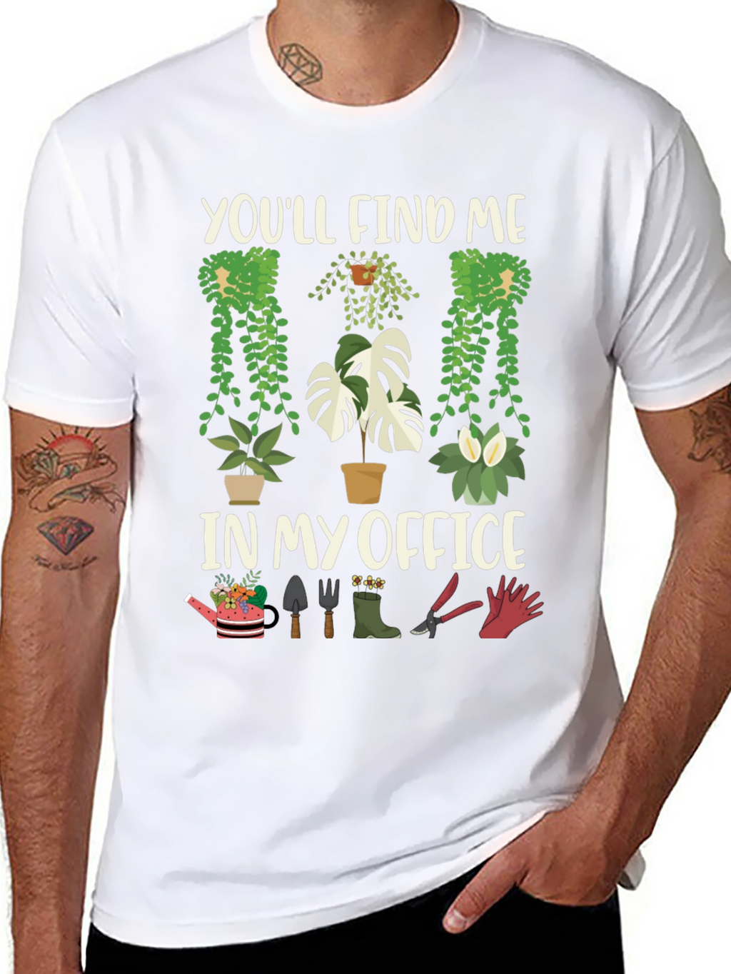 Gardeners Office T-Shirt - Plant Lover Tee