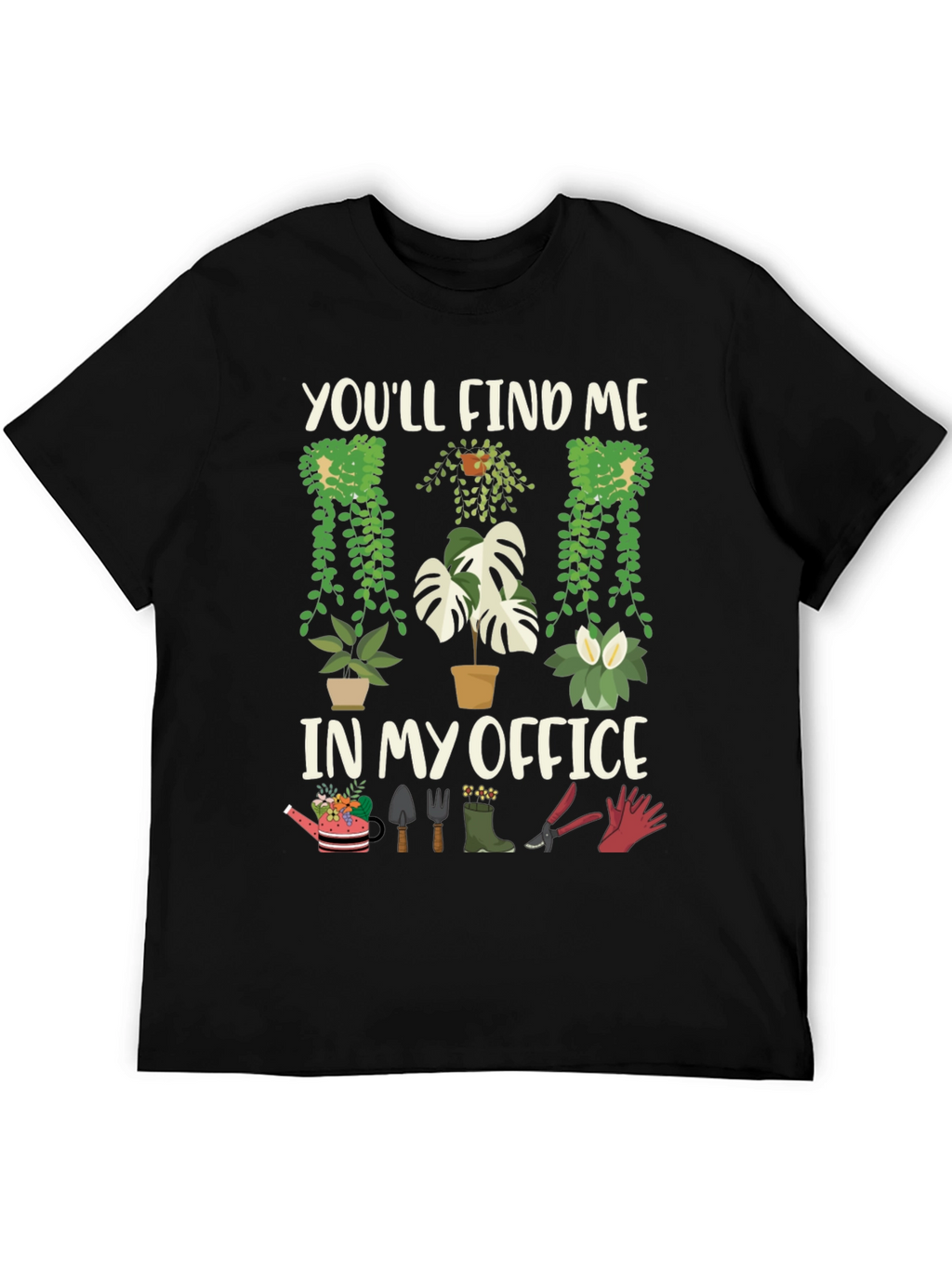 Gardeners Office T-Shirt - Plant Lover Tee