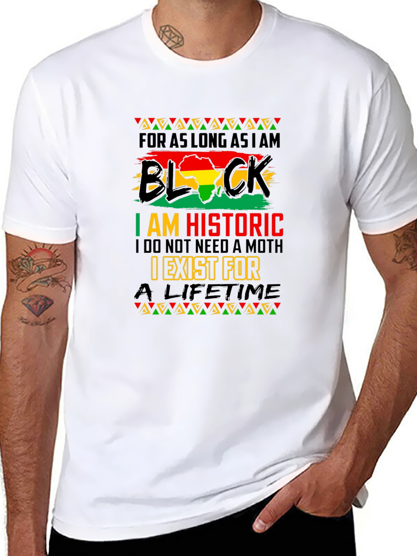 Black History T-Shirt - I am Historic