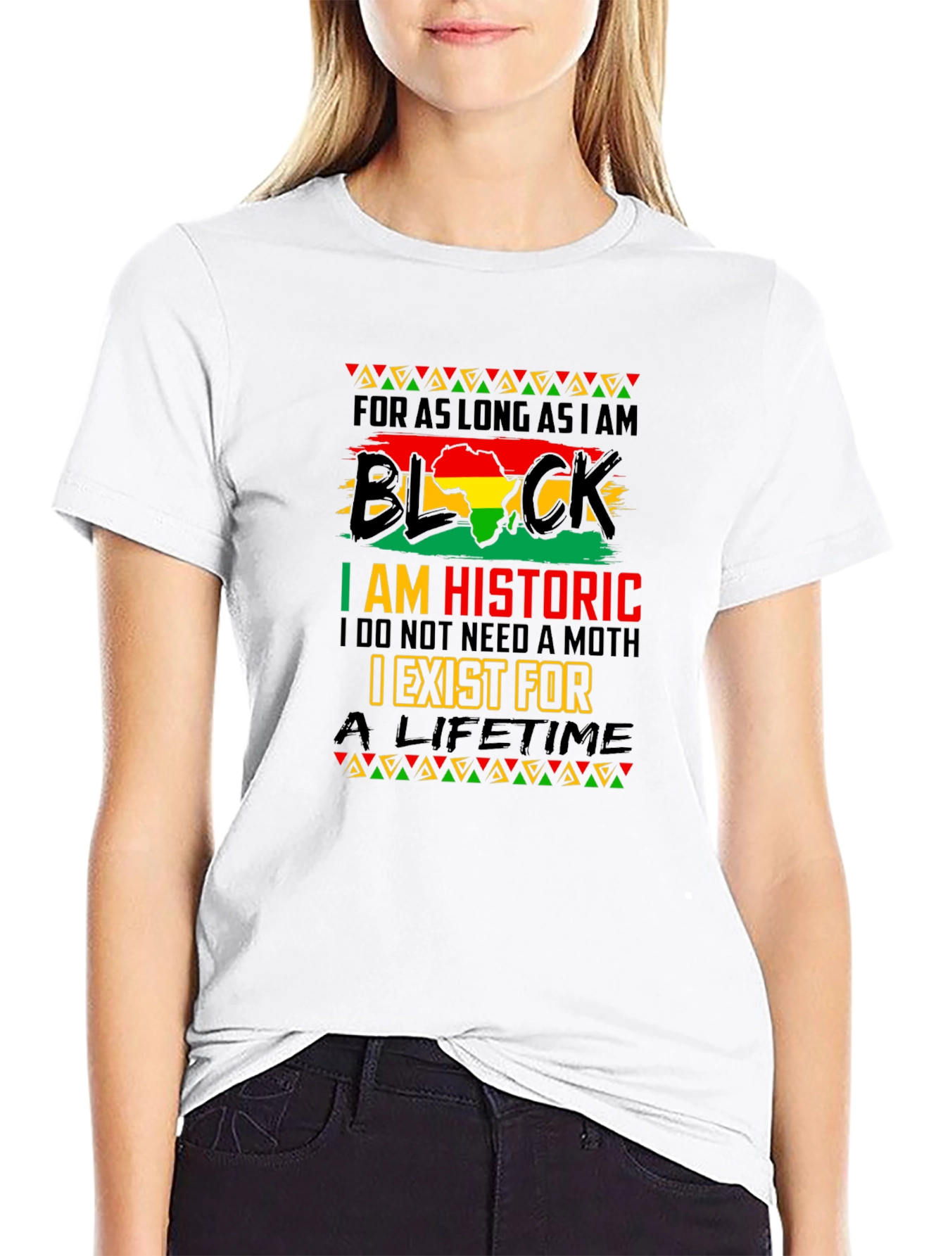 Black History T-Shirt - I am Historic
